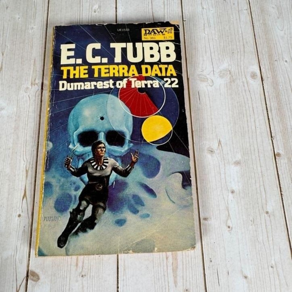 The Terra Data E.C. Tubb 1980 First Printing Science Fiction DAW Books